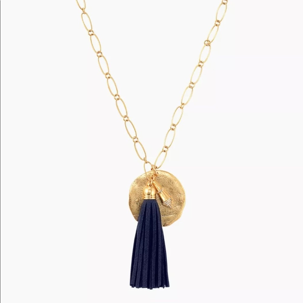 Stella & Dot Carla Tassel Necklace